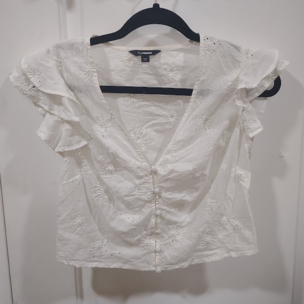 Express Floral Crop Top